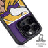 NFL Minnesota Vikings Zone Block iPhone 15 Pro Kickstand Case
